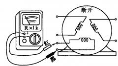电机断路怎么检查，定子绕组短路断路检查