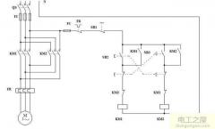 电机的正反转控制电路，电机正反转电路接线图