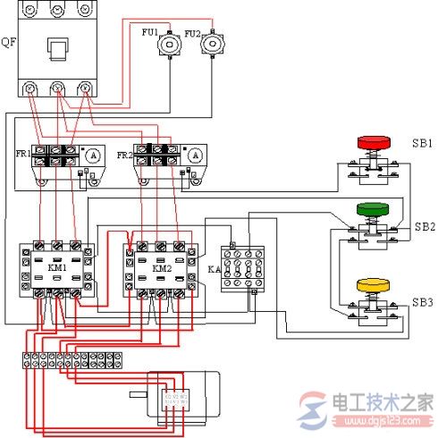 双速电动机的接线图4